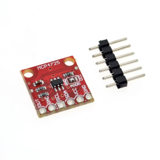 MCP4725 I2C DAC Breakout module development board