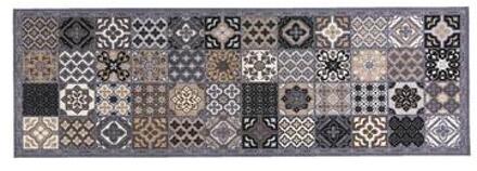 MD Entree - Keukenloper - Cook&Wash - Patchwork Tiles - 50 x 150 cm Grijs