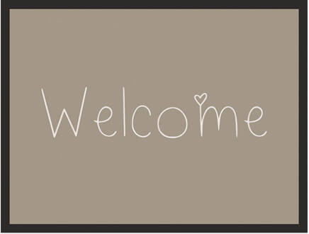 MD Entree - Schoonloopmat - Ambiance Welcome - 50 x 70 cm Multicolor