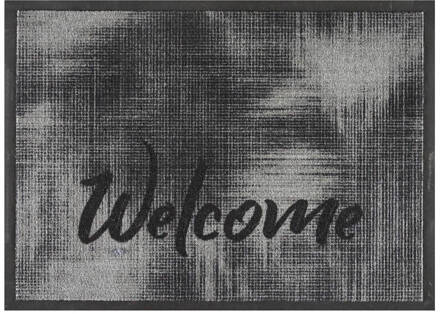 Md Entree - Schoonloopmat - Impression Rebel Welcome - 60 X 80 Cm Grijs