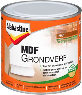 MDF Grondverf - Wit - 500 ml