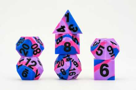 MDG Dice Set Pride Bisexual Flag