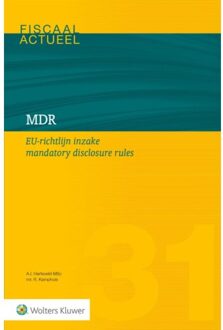 MDR EU-richtlijn inzake mandatory disclosure rules