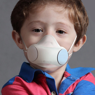 MDY-9 Kids Anti Dust PM2.5 Mask Reusable Electric Air Purifying Protective Mouth Face Mask with Breathing Valves Children Mask