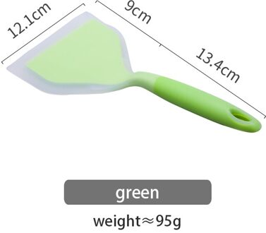 MDZF SWEETHOME Siliconen Schop siliconen Schraper Schop non-stick schop groen