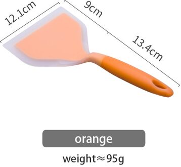 MDZF SWEETHOME Siliconen Schop siliconen Schraper Schop non-stick schop oranje