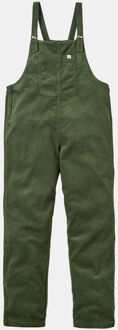 Meadows Organic Cotton Corduroy Dungarees Dames Groen - L