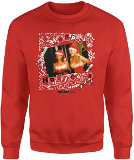 Mean Girls Jingle Bell Rock Christmas Jumper - Red - L Rood