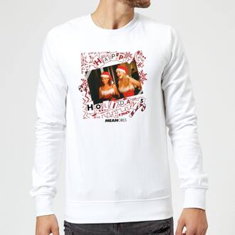 Mean Girls Jingle Bell Rock Christmas Jumper - White - S Wit