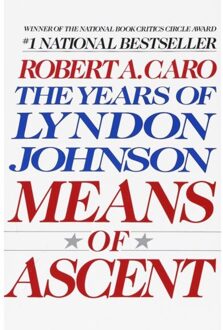 Means Of Ascent Vol 2 Lyndon Johnson Vintage USA