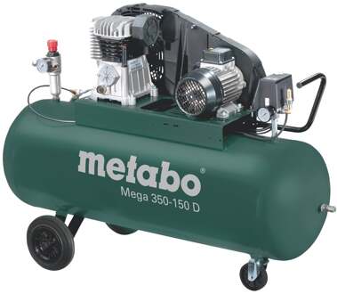 MEBO compressor, groen, (hxbxd) 95x42x138cm, 380V, 1 cilinders