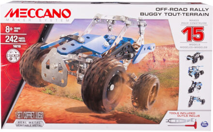 Meccano 15 modellen set ATV Blauw