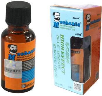 MECHANIC IC BGA Adhesive Glue Removing Epoxy Remover Cell Phone CPU Chip Cleaner for BGA IC Repair Remove Liquid