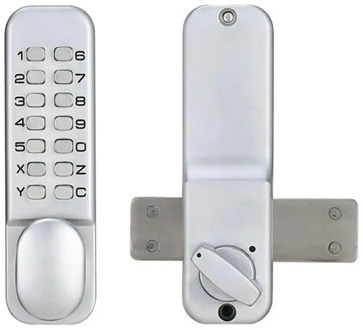 Mechanical Digital Door Lock Waterproof Intelligent Electronic Lock Push Button Keypad Keyless Code Combination Lock Set