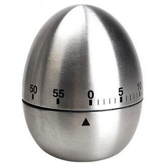 Mechanische Ei Kookwekker Koken Timer Alarm 60 Minuten Rvs Keukengerei Keuken Gadgets Timer C1226 D