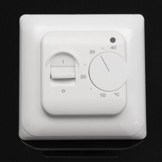 Mechanische Kamerthermostaat Met Sensor 220V Ac 16A Energiebesparing Voor Elektrische Vloerverwarming Onderdelen 86x86x30mm