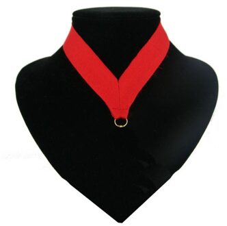 Medaille lint rood