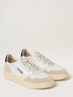 Medalist Leren Lage Sneakers Wit