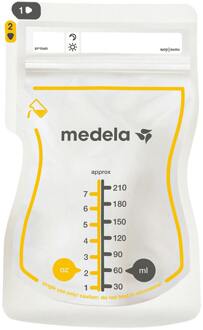 Medela Baby Accessoires Medela Easy Pour Breast Milk Storage Bags 25 st