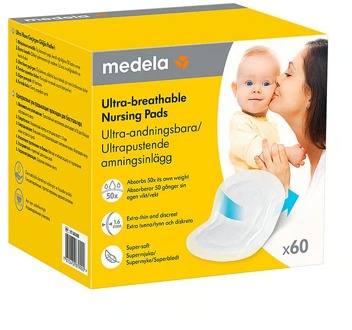 Medela Borstvoeding Pads Medela Ultra-Breathable Nursing Pads 60 st