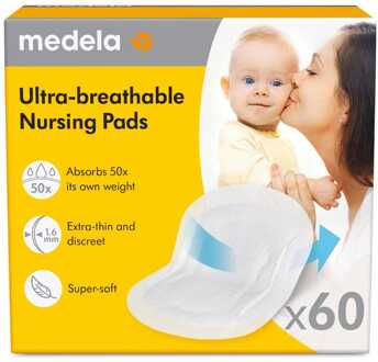 Medela zogkompressen 60 stuks