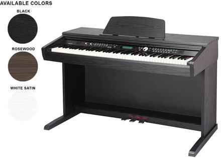 Medeli DP330/RW digitale piano digitale piano, 88 gewogen hamer actie toetsen (K6) 2 x 20 watt - ROSEWOOD