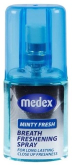Medex Adem Verfrisser Medex Breath Freshening Spray Minty Fresh 20 ml