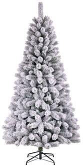 medford kerstboom groen frosted tips 710 maat in cm: 215x114