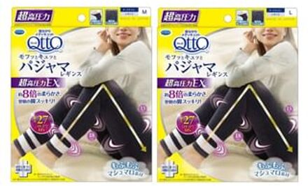 Medi Qtto Fluffy & Tight Pajama Leggings EX 1 pair - L