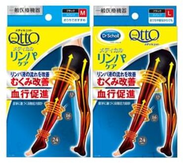 Medi Qtto Slimming Compression Open-Toe Tights 1 pair - Black - M