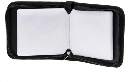 Media Opslag Portemonnee Voor CD-DVD-BD | Nylon | 24 Schijven | Zwart | Mediarange