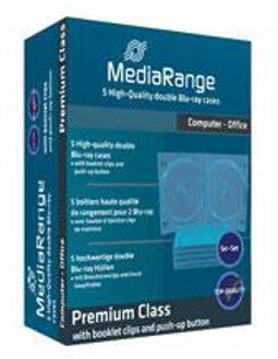 MediaRange BD Videobox Retail-Pack Double 5St Sleeve