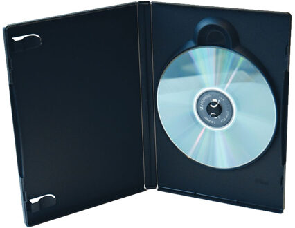 MediaRange BOX11 CD-doosje Dvd-hoes 1 schijven Zwart