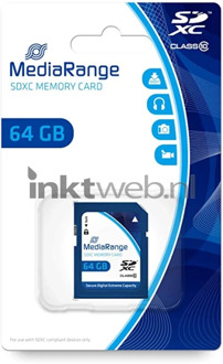 MediaRange flashgeheugens 64GB SDXC