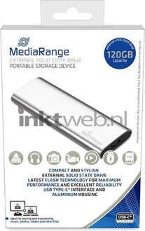 MediaRange Harddisk 3.0 MediaRange externe ssD, 120GB