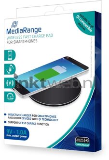 MediaRange Wireless Fast Charge voor smartphones