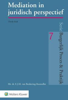 Mediation in juridisch perspectief -  E.J.M. van Beukering-Rosmuller (ISBN: 9789013149623)