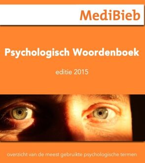 Medibieb Psychologisch woordenboek / Editie 2015 - eBook MediBieb (9492210002)
