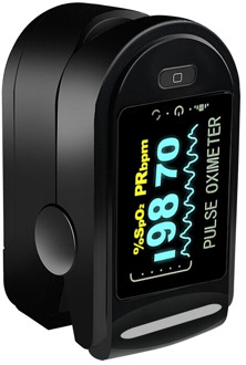 Medical Fingertip Pulse Oximeter OLED Display Blood Oxygen Sensor Measurement Meter for Home Sports De Dedo Oximeter