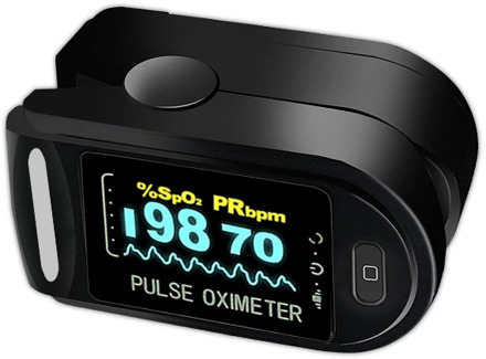 Medical Portable Finger Pulse Oximeter Blood Oxygen Saturation meter Fingertip Pulsoximeter SPO2 Monitor Oximetro dedo Oximeter