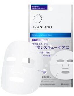 Medicated Brightening Facial Mask 4 pcs