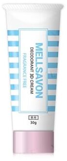 Medicated Deodorant 3D Cream For Feet Fragrance Free - 30g