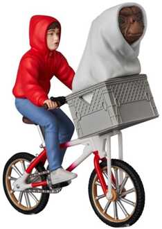 Medicom E.T. the Extra-Terrestrial UDF Series Mini Figure E.T. & Elliot Bicycle 9 cm