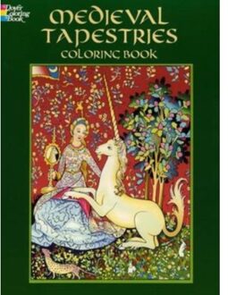 Medieval Tapestries Coloring Book - Dover Fashion Coloring Book - Marty Noble