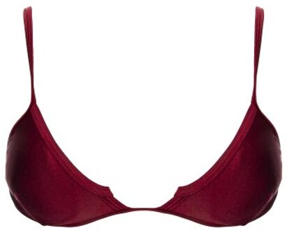 Medina La Femme Triangle Bikini Top * Actie * Rood - X-Small