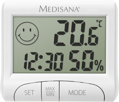 Medisana HG 100 Thermo-Hygrometer Klimaat accessoire Wit