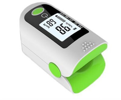 Medische Vinger Oximeter Pulsoximeter Oxymetrie Digitale Finger Clip Hartslagmeter Bloedzuurstofverzadiging Monitor Thuisgebruik blauw groen