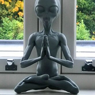 Mediteren Alien Hars Standbeeld Tuin Ornament Best Art Decor Voor Indoor Outdoor Huis Of Kantoor