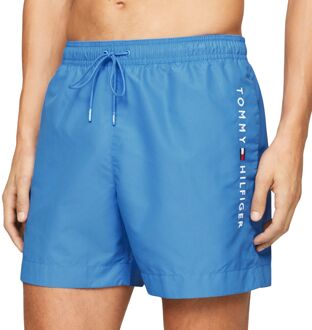 Medium Drawstring Zwemshort Heren blauw - XL