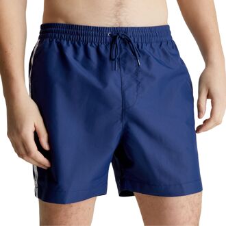 Medium Drawstring Zwemshort Heren donkerblauw - L